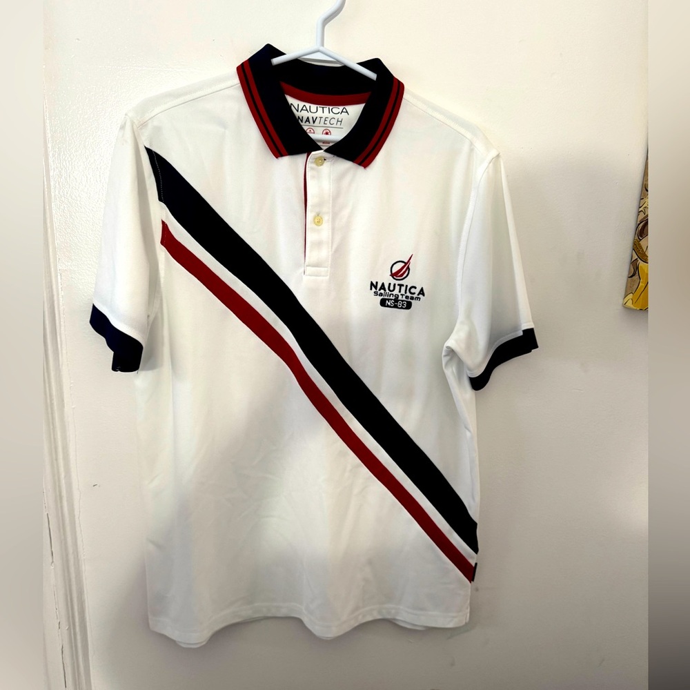 Mens Nautica Polo Large